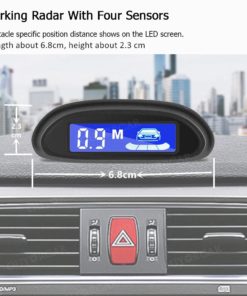 Car Parking Radar Monitor Detector System Backlight Display 3
