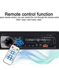 Car Radio Stereo FM Aux Input Receiver - Multimedia Autoradio Player