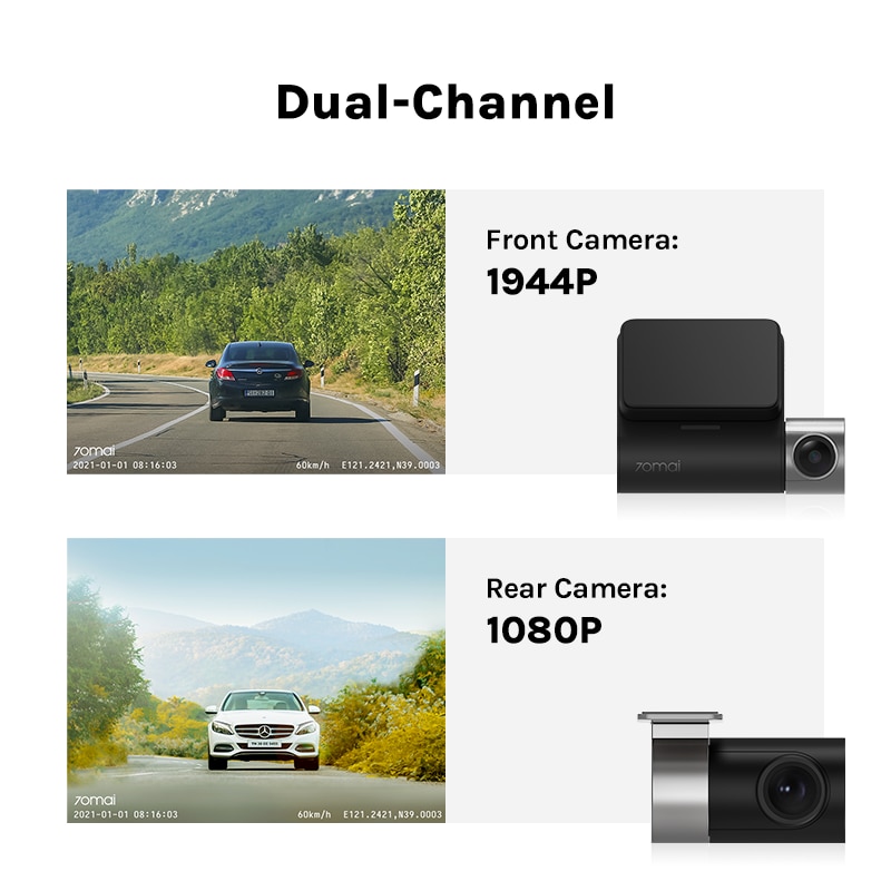 Cam Pro Plus+ – Car Camera – Car DVR 24H Parking Support Rear Cam