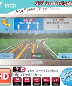 GPS Portable Navigation 2021 Maps Sat Nav Free Lifetime Updates