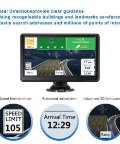 Car Navigator GPS Vehicle Car GPS Navigation Voice Prompts Truck Navigation America Free Map 2020 2
