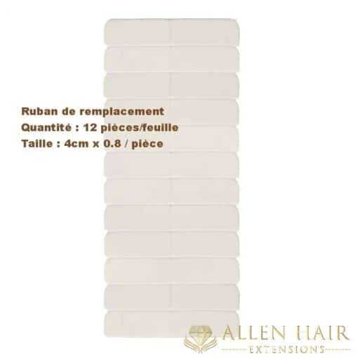 bandes adhésives de remplacement extensions de cheveux