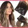 Cheveux Naturels à Clipser - Extensions de vrai Cheveux de Rêve
