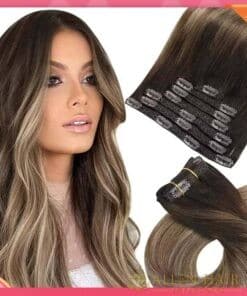 Cheveux Naturels à Clipser - Extensions de vrai Cheveux de Rêve
