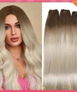 Extensions de Cheveux Humains Naturels Remy – Tissage