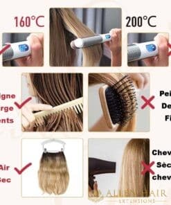Extensions de cheveux naturels Remy – Cheveux humains