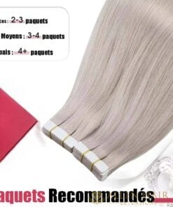 Extensions de cheveux naturels Remy – Cheveux humains