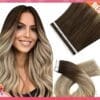 Extensions de cheveux à ruban adhésif en 100% cheveux humains