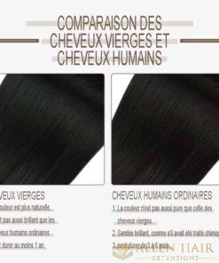 Extensions de Cheveux Humains vierges