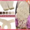 extensions cheveux trame soie