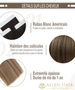 extensions de cheveux vierges