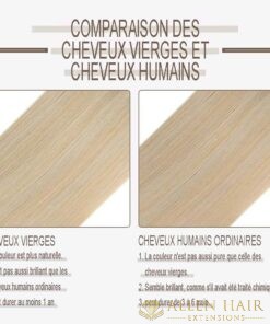 extensions de cheveux vierges